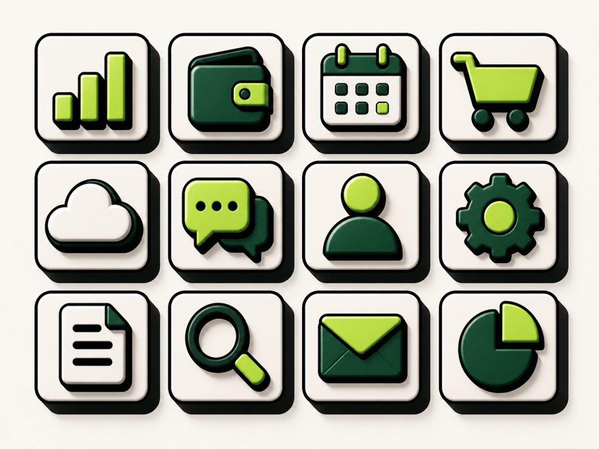 Cover 120 Business App Icons